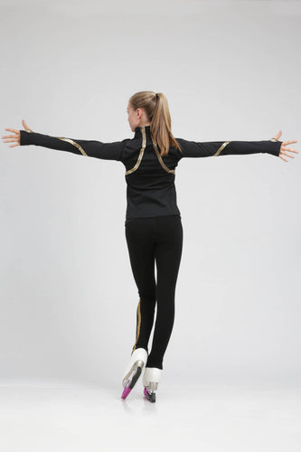 Sleek lightweight jacket for the rink or about town by Tania Bass