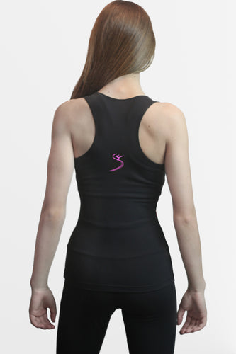 Signature Triple Swirl Tank Pink